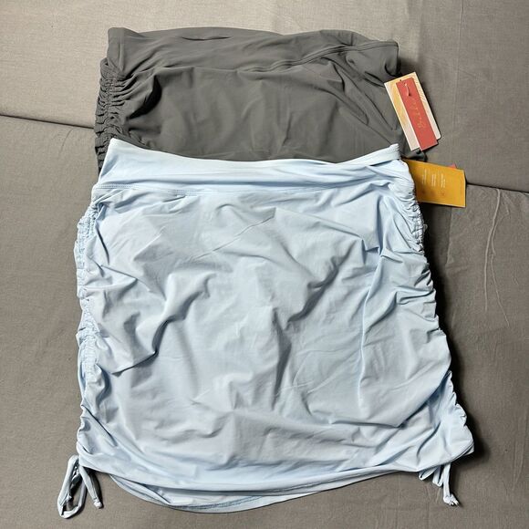 Bobbe Active Skort Skirt Lot 2 Women XL Tennis Pickle Ball UPF 50 Quick Dry - Picture 1 of 14